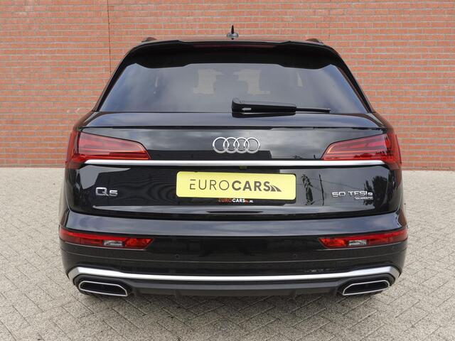 Audi Q5 50 TFSI e 300pk PHEV S Line Automaat Navigatie Camera Parkeersensoren Head Up Display Stoelverwarming LED Koplampen Cruise Control Climate Control