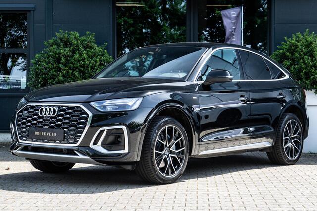 Audi Q5 Sportback 50 TFSI e S-Line,Trekhaak,Achteruitrijcam.