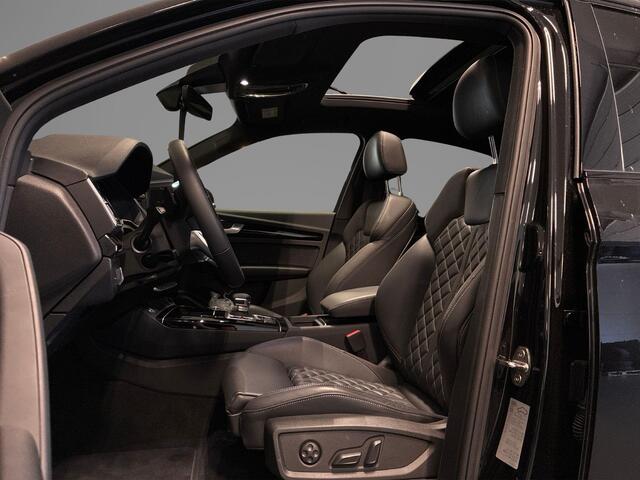 Audi Q5 Sportback 55 TFSI e 367pk S edition Competition · Panoramadak · Leder · 360 Camera · Wegklapbare Trekhaak · B&O Audio · Apple/Android Car Play · 20'' Inch · Garantie t/m 09-08-2030 of 100.000km