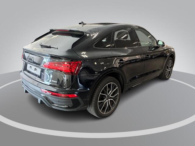 Audi Q5 Sportback 50 TFSIe 299pk S-tronic S edition · Panoramadak · 360 Camera · Elek. Voorstoelen · Elek. Achterklep · Apple/Android Car Play · 20'' Inch ·