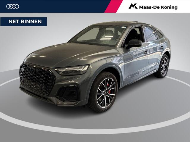 Audi Q5 Sportback 55 TFSIe 367pk S-tronic S edition · Panoramadak · 360 Camera · Elek. Achterklep · Apple/Android Car Play · Navigatie · 20'' Inch ·
