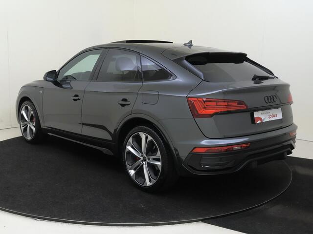 Audi Q5 Sportback 55 TFSI e S edition Competition | SoH 96% | Panoramadak | Trekhaak | Luchtvering | Bang & Olufsen | Lederen bekleding 'Valcona' | 360 camera | Parkeerassistent |