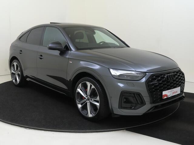 Audi Q5 Sportback 55 TFSI e S edition Competition | SoH 96% | Panoramadak | Trekhaak | Luchtvering | Bang & Olufsen | Lederen bekleding 'Valcona' | 360 camera | Parkeerassistent |