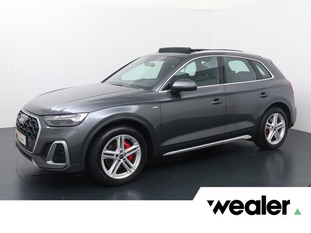 Audi Q5 50 TFSI e S edition | 299 PK | SoH 100% | Matrix LED koplampen | Panoramadak | Luchtvering | Climate control | S line |