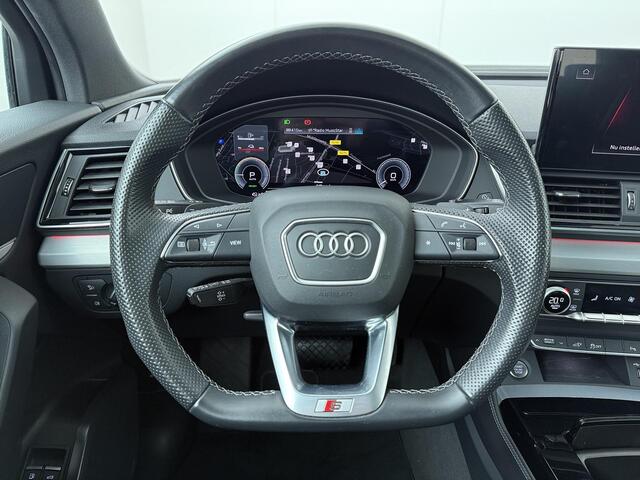 Audi Q5 50 TFSI e S edition | 299 PK | SoH 100% | Matrix LED koplampen | Panoramadak | Luchtvering | Climate control | S line |