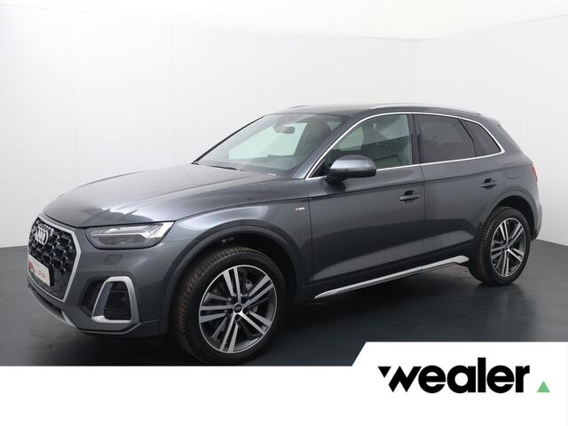 Audi Q5 50 TFSI e S edition | 299 PK | SoH 100% | Adaptive cruise control | Dodehoek detectie | Climate control | S line | Achteruitrijcamera |