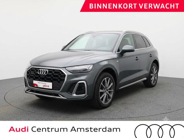 Audi Q5 50 TFSI e S edition 299pk | Panoramdak | 20 Inch Audi Sport velgen | Verwarmbare voorstoelen | Pack Tour | Pack Parking | Matrix Led verlichting