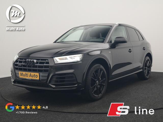 Audi Q5 50 TFSI e Quattro S edition PHEV 300pk Dealer O.H. | Trekhaak Af Fabriek | Sportstoelen Verwarmd | Keyless | 20"L.M | Apple Carplay | Virtual Cockpit | Navigatie | DAB | Plug In Hybrid |