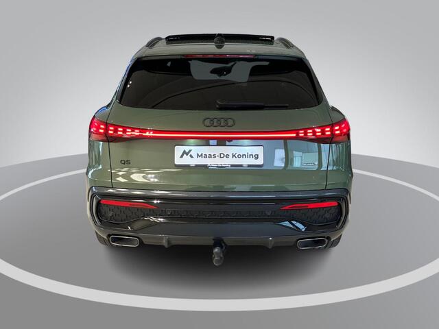 Audi Q5 S Line 220kW/299PK e-hybrid quattro · Panoramadak · 360°Camera · Trekhaak Drive select · Garantie t/m 18-03-2031 of 100000km.