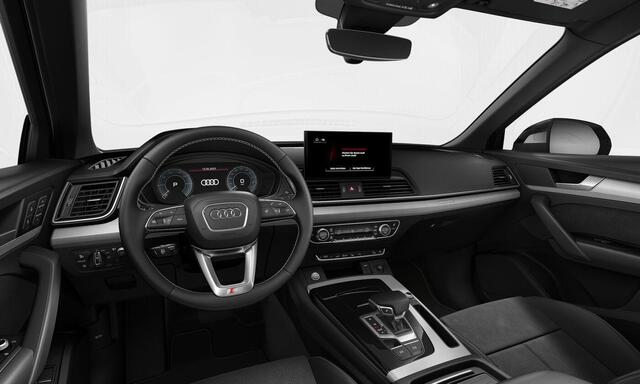 Audi Q5 55 TFSI e S edition | Trekhaak | Luchtvering | Adaptieve Cruise | Camera | Matrix LED | Head-up | Tour pakket | City-pakket | Stoelen-pakket |