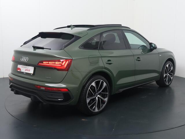 Audi Q5 Sportback 50 TFSI e S edition | 299 PK | SoH 100% | Panoramadak | Luchtvering | Head-up display | Area View 360 | Dodehoek detectie |