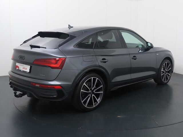 Audi Q5 Sportback 50 TFSI e S edition Competition | 299 PK | SoH 87% | Trekhaak | 360 graden camera | Matrix LED | S line | Luchtvering |