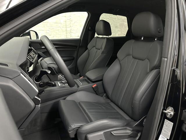 Audi Q5 50 TFSI e 300PK | Luchtvering | B&O Sound | Leder | Carbon | Sportstoelen | Carplay | 11-2022 | Zwarte Hemel | Standkachel | Stoelverwarming | 3-Zone Clima | Black-Optic | Zonwering | Virtual Cockpit | LED | Autom. Achterklep | Bovag Garantie |