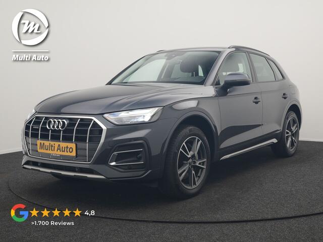 Audi Q5 50 TFSI e Pro Line PHEV 300pk Dealer O.H. | Trekhaak Af Fabriek | Camera | Voorstoelen Verwarmd | Sfeerverlichting | Virtual Cockpit | Navigatie | Cruise Control | DAB | 19"L.M | Plug In Hybrid |