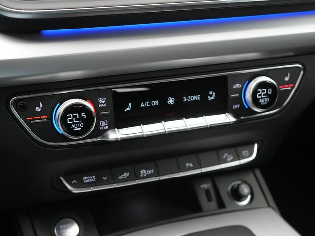 Audi Q5 50 TFSI e Pro Line PHEV 300pk Dealer O.H. | Trekhaak Af Fabriek | Camera | Voorstoelen Verwarmd | Sfeerverlichting | Virtual Cockpit | Navigatie | Cruise Control | DAB | 19"L.M | Plug In Hybrid |