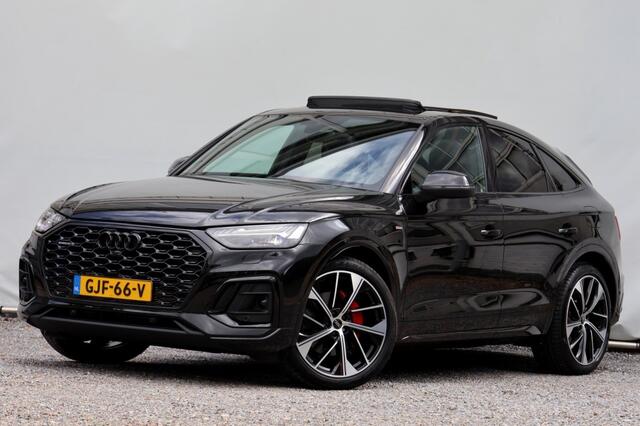Audi Q5 50 TFSIe Quattro S-Line - 299 pk **Luchtvering / Pano / HuD