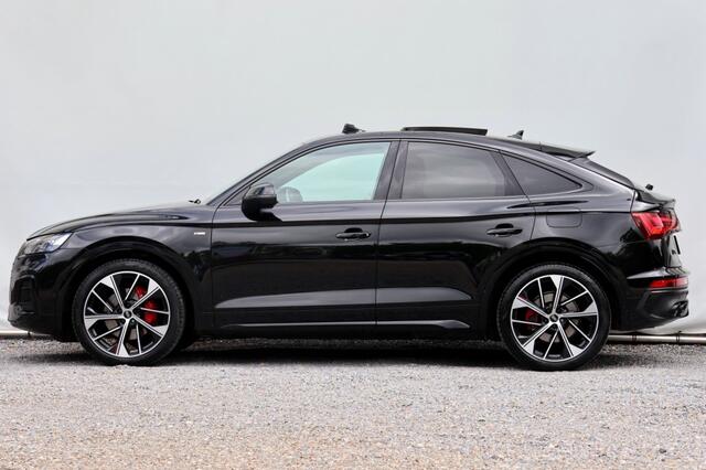 Audi Q5 50 TFSIe Quattro S-Line - 299 pk **Luchtvering / Pano / HuD