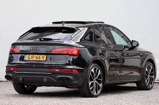 Audi Q5 50 TFSIe Quattro S-Line - 299 pk **Luchtvering / Pano / HuD