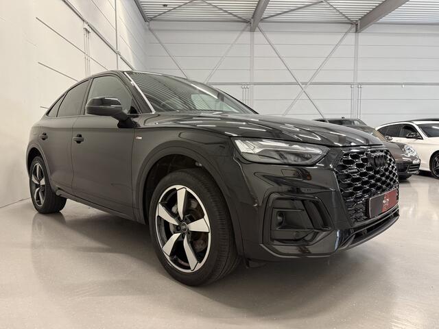 Audi Q5 Sportback 55 TFSI e quattro S-Line BLACK RS-LEER/HEAD-UP/TREKHAAK/CAMERA/20"/SFEER/CARPLAY/MATRIX/KEYLESS/BLACK-OPTIC PLUS/3X S-LINE/AUDI DEALER HISTORIE