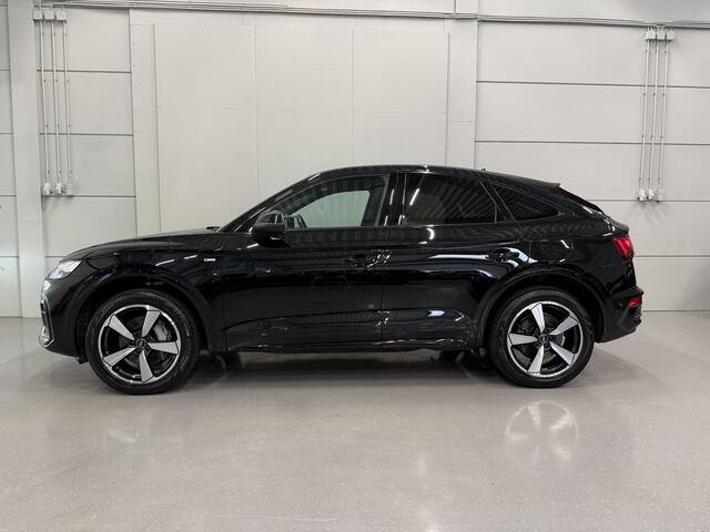 Audi Q5 Sportback 55 TFSI e quattro S-Line BLACK RS-LEER/HEAD-UP/TREKHAAK/CAMERA/20"/SFEER/CARPLAY/MATRIX/KEYLESS/BLACK-OPTIC PLUS/3X S-LINE/AUDI DEALER HISTORIE