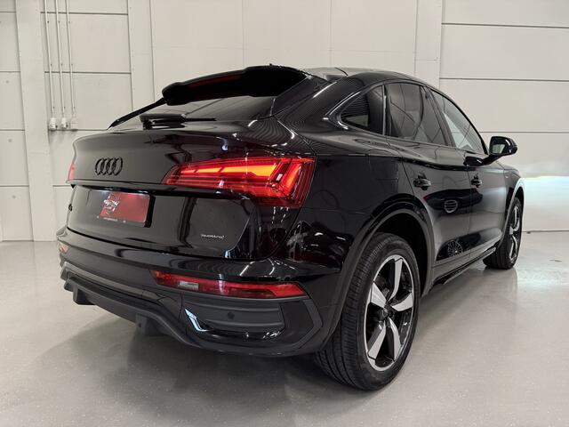Audi Q5 Sportback 55 TFSI e quattro S-Line BLACK RS-LEER/HEAD-UP/TREKHAAK/CAMERA/20"/SFEER/CARPLAY/MATRIX/KEYLESS/BLACK-OPTIC PLUS/3X S-LINE/AUDI DEALER HISTORIE