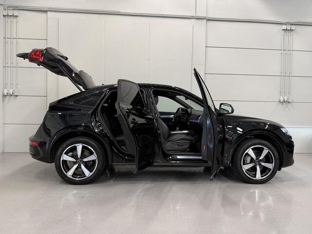 Audi Q5 Sportback 55 TFSI e quattro S-Line BLACK RS-LEER/HEAD-UP/TREKHAAK/CAMERA/20"/SFEER/CARPLAY/MATRIX/KEYLESS/BLACK-OPTIC PLUS/3X S-LINE/AUDI DEALER HISTORIE