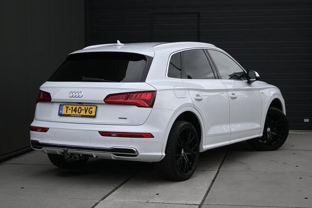 Audi Q5 50 TFSI e quattro S edition | TREKHAAK | CAMERA | NAVI | CRUISE CONTROL | STOELVERWARMING | LEDER | CLIMATE CONTROL | PDC | LMV