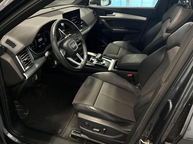 Audi Q5 Sportback 55 TFSIe 367pk S-Tronic S Edition · Panoramadak · Camera · B&O Sound · Elek. Bestuurdersstoel · Dodehoeksensor · 21"Velgen ·