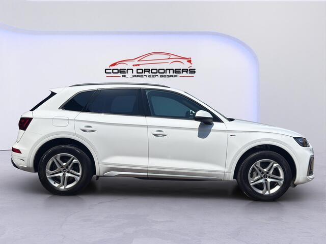 Audi Q5 50 TFSI e quattro S edition Apple Carplay/Panodak/Camera+Parksens./Elektr. Klep/Adapt. Cruise/Stoelverw./Grootlichtass./DAB+/Elektr. Trekhaak/(MET GARANTIE*)