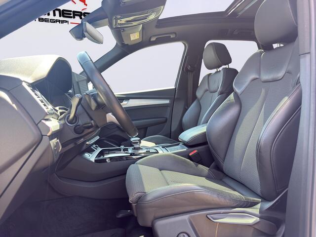 Audi Q5 50 TFSI e quattro S edition Apple Carplay/Panodak/Camera+Parksens./Elektr. Klep/Adapt. Cruise/Stoelverw./Grootlichtass./DAB+/Elektr. Trekhaak/(MET GARANTIE*)