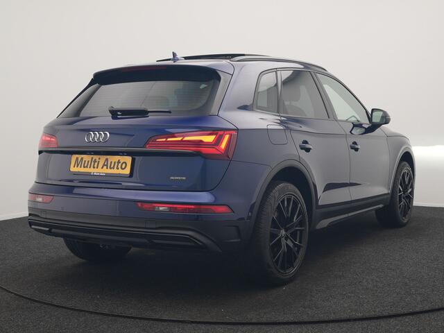 Audi Q5 50 TFSI e Advanced edition PHEV 300pk Dealer O.H. | Panodak | Head Up | Adaptive Cruise | 360 Camera | Bang & Olufsen | Matrix LED | Lederen Comfortstoelen Memory & Verwarmd | Keyless | Apple Carplay | Navigatie | DAB | Plug In Hybrid |