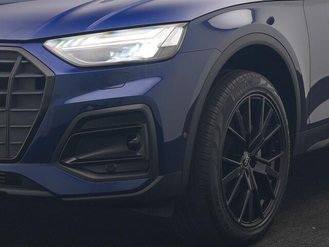Audi Q5 50 TFSI e Advanced edition PHEV 300pk Dealer O.H. | Panodak | Head Up | Adaptive Cruise | 360 Camera | Bang & Olufsen | Matrix LED | Lederen Comfortstoelen Memory & Verwarmd | Keyless | Apple Carplay | Navigatie | DAB | Plug In Hybrid |