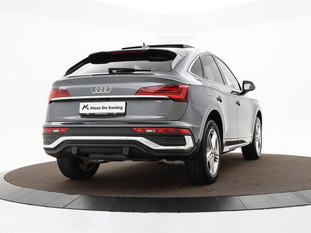 Audi Q5 Sportback 50 TFSIe 299pk S-Tronic S edition Competition · Panoramadak · Camera · Keyless · Elek. Stoelen + Geheugen Bestuurder · Elek. Achterklep · Apple/Android Car Play ·