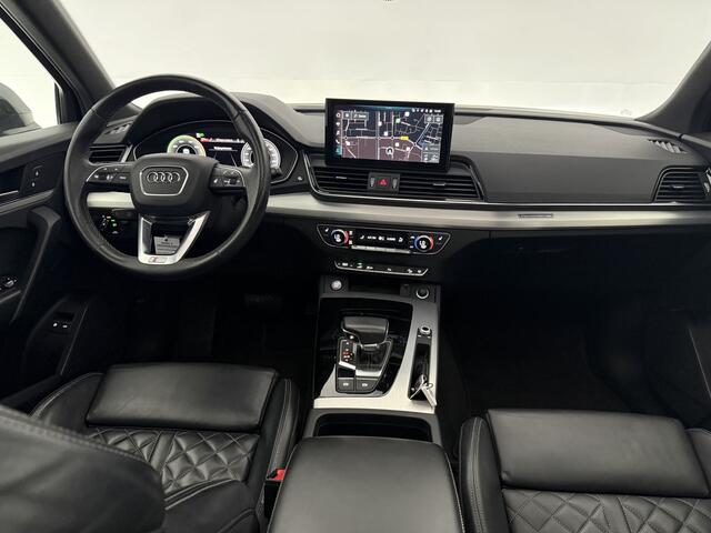Audi Q5 55 TFSI e Quattro S-Line | Pano | Luchtvering | Virtual | HUD | Camera | Carplay | Cruise | Trekhaak