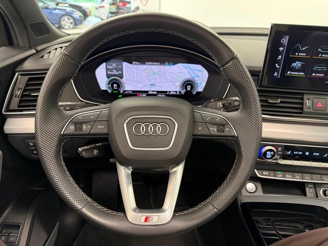 Audi Q5 50 TFSI e S Competition | Navarra Blue | Massage | B&O | 360 camera |