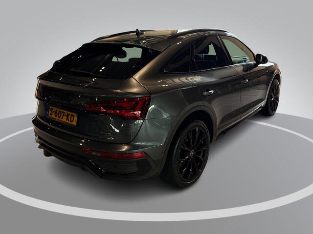 Audi Q5 Sportback 50 TFSI e 299pk S edition Competition · 360 gr Camera · Apple/Android Car Play · Adaptive Cruise Control · 21'' Velgen · Alarmklasse 3+5 · Garantie t/m 10-03-2027 of 100.000km