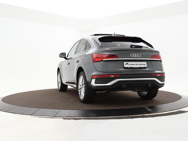 Audi Q5 Sportback 50 TFSIe 299pk S-Tronic S edition Competition · Panoramadak · Camera · Keyless · Elek. Stoelen + Geheugen Bestuurder · Elek. Achterklep · Apple/Android Car Play ·