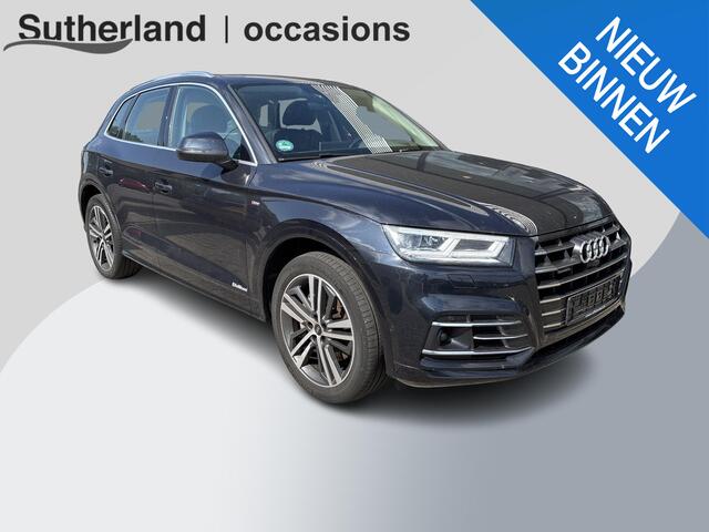 Audi Q5 55 TFSI e quattro S line | Panoramadak | Trekhaak wegklapbaar | Matrix LED | 360 graden camera | Geheugenstoel | Luchtvering | Head up Display | Stoelverwarming | Virtual cockpit | Adaptive cruise control | Massagestoel