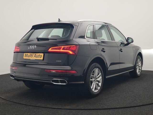 Audi Q5 55 TFSI e S Line PHEV 367pk Dealer O.H. | Voorstoelen Verwarmd | Apple Carplay | Keyless Entry | Drive Select | Cruise Control | DAB | 18"L.M | Navigatie | Plug In Hybrid |