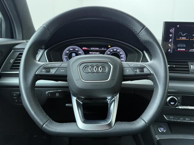 Audi Q5 50 TFSI e Pro Line | 299 PK | S-line | SoH 100% | Climate control | Navigatiesysteem | Stoelverwarming | 20" LM velgen |