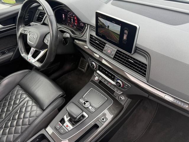 Audi Q5 3.0 TFSI SQ5 quattro Pro Line Plus | ABT | Carbon | Bang & Olufsen | Panoramdak | Stoelverwarming | Head-Up Display | 360 Camera | Dodehoekdetectie | Keyless | RS Stoelen | Massage | Memory Seat | Elektrische Stoelen | Adaptiv