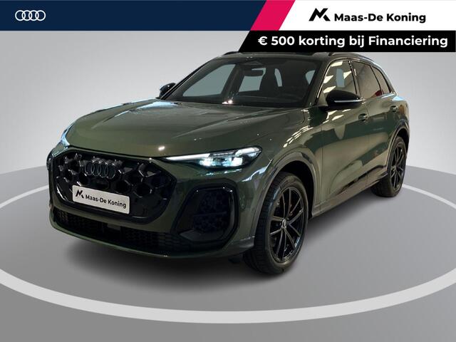 Audi Q5 S Line 299PK e-hybrid quattro · Panoramadak · 360°Camera · Trekhaak Drive select · Garantie t/m 18-03-2031 of 100000km.