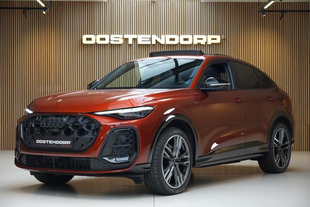 Audi Q5 Sportback 2.0TFSI/299pk e-hybrid Quattro S-Line Edition One|2026|Panoramadak|21"AudiSport|Cruise+ACC|Trekhaak|Head-up|B&O|Leer|Winterpakket|Blindspot|Carplay/AndroidAuto
