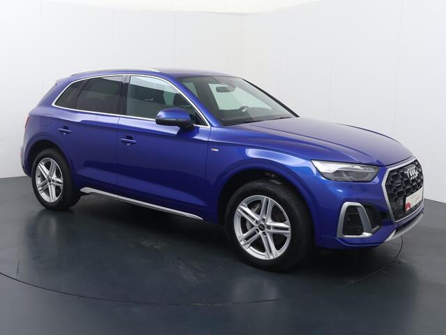 Audi Q5 50 TFSI e Advanced edition | 299 PK | SoH 87% | Adaptive Cruise Control | Matrix LED | Achteruitrijcamera | Stoelverwarming | S line interieur | 19" LM velgen |