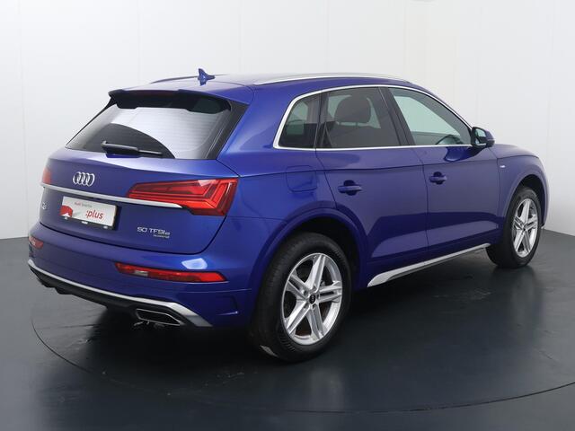 Audi Q5 50 TFSI e Advanced edition | 299 PK | SoH 87% | Adaptive Cruise Control | Matrix LED | Achteruitrijcamera | Stoelverwarming | S line interieur | 19" LM velgen |