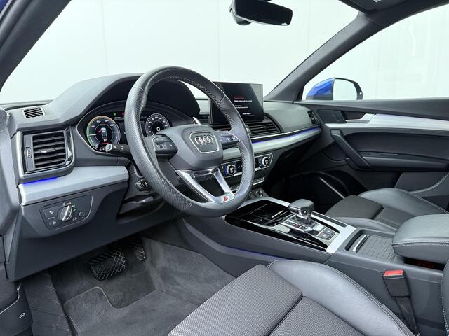 Audi Q5 50 TFSI e Advanced edition | 299 PK | SoH 87% | Adaptive Cruise Control | Matrix LED | Achteruitrijcamera | Stoelverwarming | S line interieur | 19" LM velgen |