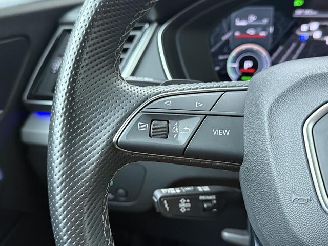 Audi Q5 50 TFSI e Advanced edition | 299 PK | SoH 87% | Adaptive Cruise Control | Matrix LED | Achteruitrijcamera | Stoelverwarming | S line interieur | 19" LM velgen |