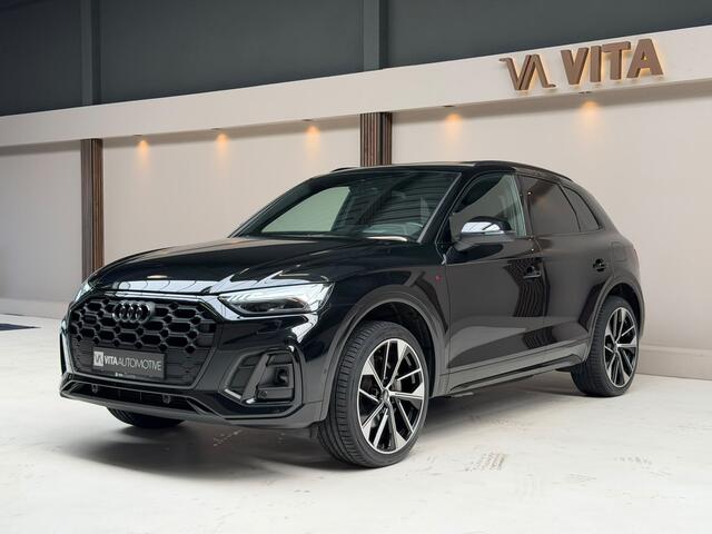 Audi Q5 50 TFSI e S edition Competition Pano|HUD|Memory|B&O|Keyless|RS-stoelen|