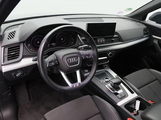 Audi Q5 55 TFSi e 367 Pk S Line Competition | Stoelverwarming | Adaptive Cruise | Bang & Olufsen | Trekhaak | Parkeersensoren | Climatronic | 21 Inch | 124.381 Km !!