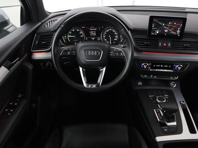 Audi Q5 55 TFSI e quattro Competition | 85,1% | Leder | Sfeerverlichting | Cruise control | Navigatie | 3 zone klimaat | Drive select | PHEV